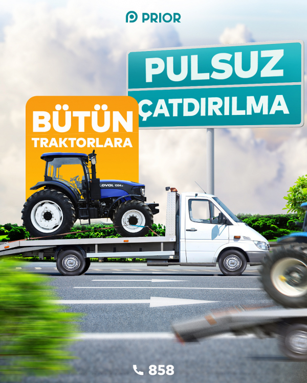 Traktor al, PULSUZ çatdıraq!